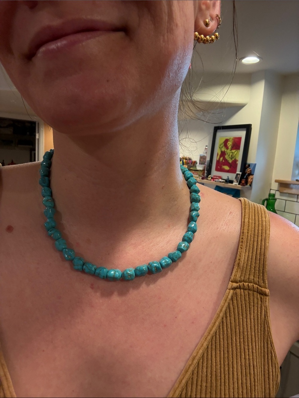 Howlite Necklace - Picture 3 of 3